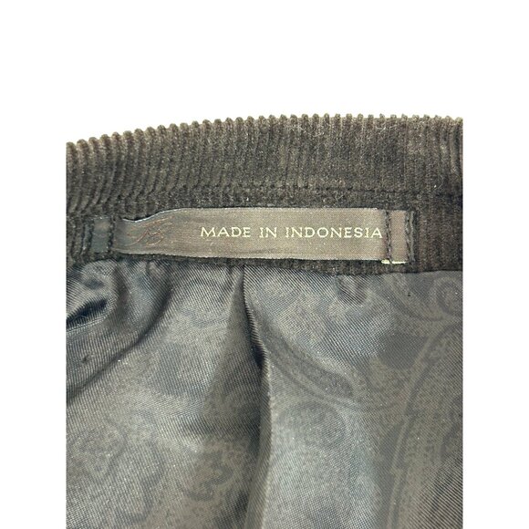 Tasso Elba Men’s Vtg Blazer Sports Coat Jacket M 39 -41 Brown Corduroy 3-Button - Picture 9 of 13